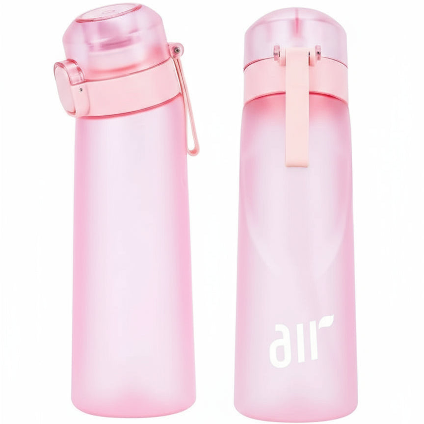 Gourde Sensorielle Air Water 800ml avec Capsule de Saveur Mystère – Hydratation Parfumée Sans Sucre | Technologie Olfactive & Design Étanche