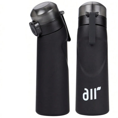 Gourde Sensorielle Air Water 800ml avec Capsule de Saveur Mystère – Hydratation Parfumée Sans Sucre | Technologie Olfactive & Design Étanche